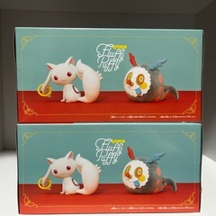 
魔法少女まどか☆マギカ[新編]叛逆の物語　Fluffy Puffy～キュゥべえ＆お菓子の魔女～　2つセットの画像