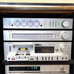 TRIO ステレオオーディオシステム＆純正ラックの画像