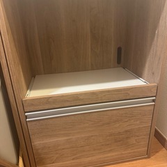 炊飯器、ゴミ箱収納の画像