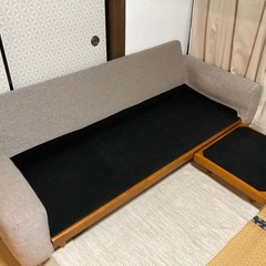 unico ウニコ　Bethanカバーリングカウチソファの画像