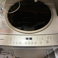 契約済　洗濯機　TOSHIBA  10kgの画像