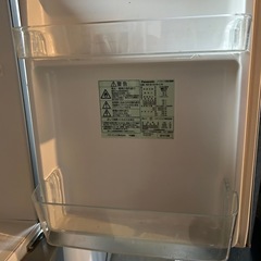 2014年製 Panasonic 2ドア冷蔵庫 138L NR-B146W-S の画像