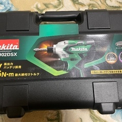 マキタ　充電式インパクトドライバー　新品、未使用品の画像