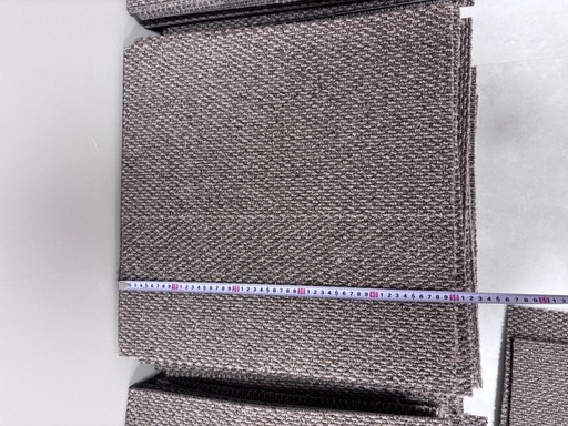 未使用 約18畳用 50cm×50cm　フロアカーペット タイルカーペット　業者用 店舗 テナント