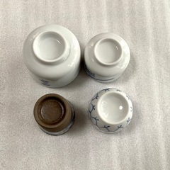 お猪口 4個セット 陶器の画像