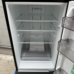 266⭐️2024年製美品★東芝　冷蔵庫　ブラック　黒　自動霜取り　一人暮らしの画像