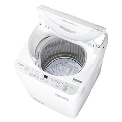 SHARP シャープ 全自動洗濯機 6KG　ES-GE6J-S の画像