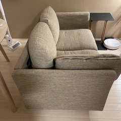 ニトリ　2人掛け
ソファーの画像