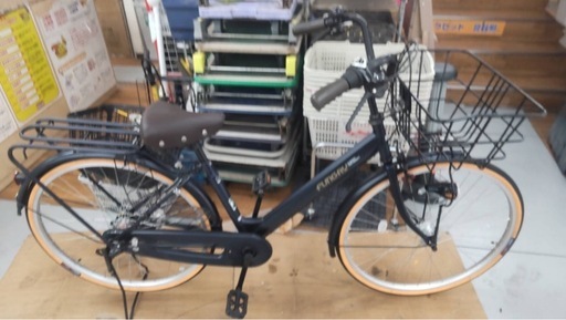 【🐤買取市場 柴田店】R073 ☀️ 普通自転車 FUNGRY / 26インチ / 内装3段変速 / LEDオート / ローラーブレーキ ⭐ クリーニング済_1