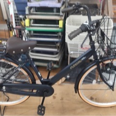 【🐤買取市場 柴田店】R073 ☀️ 普通自転車 FUNGRY / 26インチ / 内装3段変速 / LEDオート / ローラーブレーキ ⭐ クリーニング済の画像