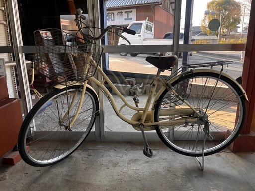 ※決まりました　
自転車　ママチャリ　26インチ　黄色