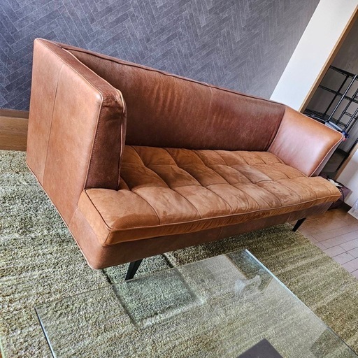 定価215,000円　3人掛けソファ　タブレザーワークス(tabu leather works)