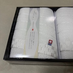 ⭐新品⭐ 今治タオル しろきらり フェイスタオル2枚の画像