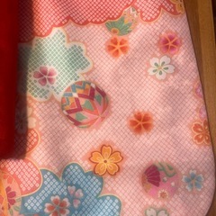 3歳　七五三着物　被布の画像