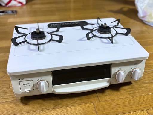 美品 LP プロパン リンナイ ガスコンロ