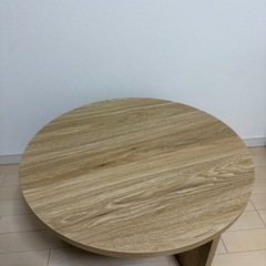 【本日引き取り】ラウンドテーブル　韓国インテリアの画像