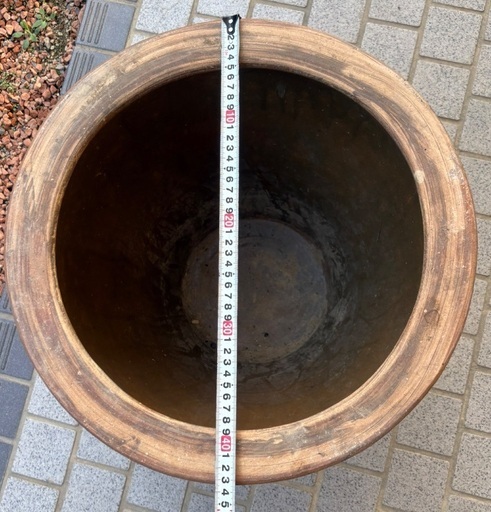 中国陶器 【雲龍カメ】 双龍戯珠 ツボ 壺