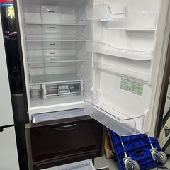 【🤩ファミリー向け🤩】HITACHI3ドアガラストップ冷蔵庫の画像
