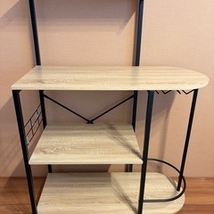 【美品】キッチンラック／レンジ台の画像