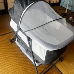 ベビーベッド／ベビーバシネット 中古・使用に問題なし・状態良好
の画像