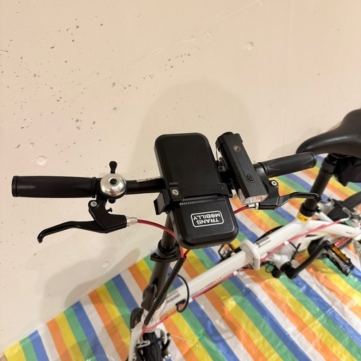 【超軽量11.3kg】電動アシスト自転車 TRANS MOBILLY NEXT140 ホワイト