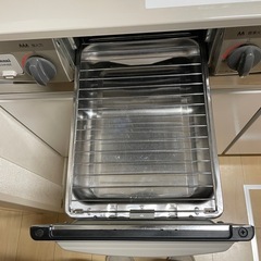 リンナイ 都市ガス用 ガスコンロ KG34NBE 2020年製 左強火 動作良好 の画像