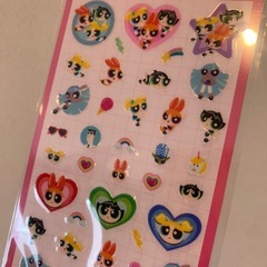 パワパフ  ステッカー  シールの画像