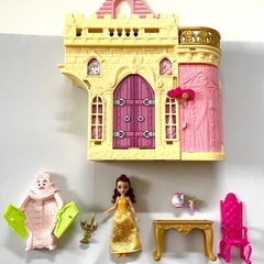 定価6,000円　ディズニー　プリンセス　美女と野獣　ベル　ドールハウスの画像