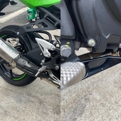 ニンジャ250用　フルエキゾーストマフラーの画像