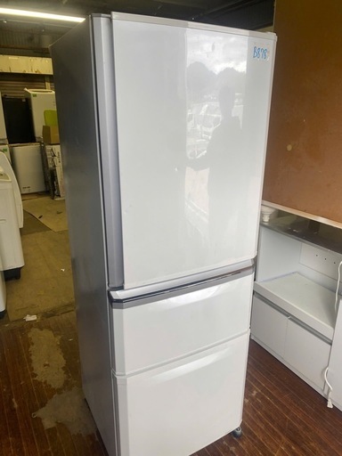NO B879?福岡市内配送設置無料✨?TOSHIBA GR-G38SY(T) 3ドアファミリー用冷蔵庫
