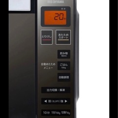 IRIS OHYAMA 電子レンジの画像