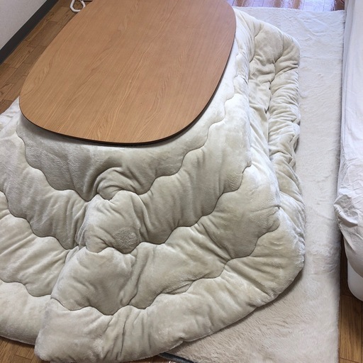 ラピアス こたつ布団 ミルキーベージュ