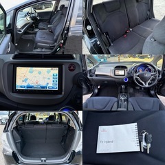 【車検2年】1年保証！自社ローン⭕️ポッキリ価格！下取り大歓迎🙆‍♂️フィットハイブリッド　ローン＆カード決済⭕️の画像