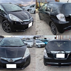 【車検2年】1年保証！自社ローン⭕️ポッキリ価格！下取り大歓迎🙆‍♂️フィットハイブリッド　ローン＆カード決済⭕️の画像