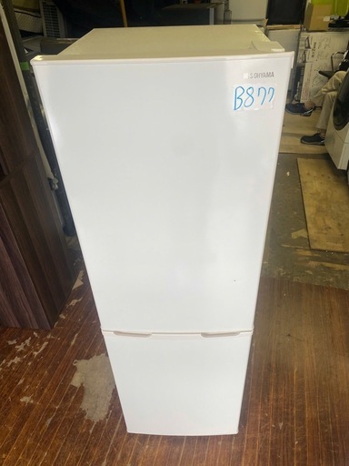 NO B877?福岡市内配送設置無料✨?冷蔵庫 162L 一人暮らし 2ドア 家庭用 幅47.4cm IRSE-16A-CW ホワイト