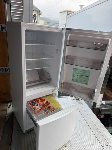 NO B873?福岡市内配送設置無料✨?冷蔵庫 BSシリーズ セミマットホワイト GR-V15BS-W [幅47.9cm /153L 
