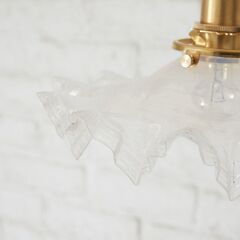 【発送の場合は即購入不可】 英国 アンティーク ミルクガラス ペンダントライト コンビ シェード ガラス 天井照明 吊り照明 装飾 ヨーロピアン クラシック 86459の画像