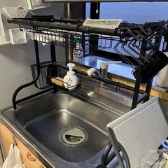 シンク上水切りラックの画像