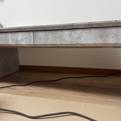 ローテーブル  引き出し付きの画像