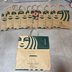 スタバ紙袋（小10枚　中1枚）の画像