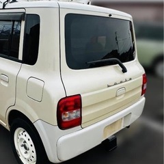 スズキ アルト ラパン 軽自動車 ルーフラック付き 車検令和10年2月25日までの画像