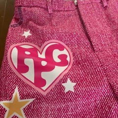 パワーパフガールズ フレアパンツ ピンクの画像