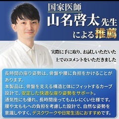 【保証付】姿勢・骨盤サポートチェアの画像