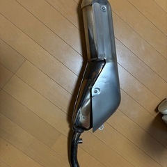 250cc バイク オフロード カワサキ klx250 ブロックタイヤ 純正マフラー付きの画像