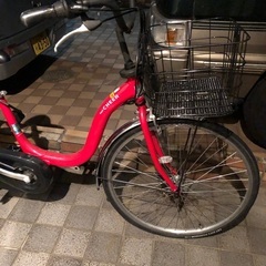 YAMAHA PAS（レッド） 電動アシスト自転車の画像