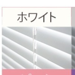 【格安】ブラインド ホワイト 高遮光の画像