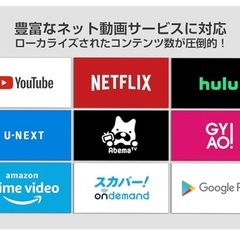 androidTV  テレビの画像