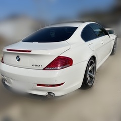 【極上車】BMW 650i E63 アルピンホワイト 普通車 中古車 香川県の画像
