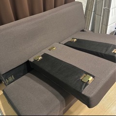 【無料】2〜3人掛け用ソファの画像