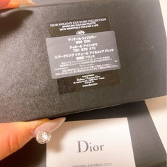 dior限定アイシャドウ&リップパレットセットの画像